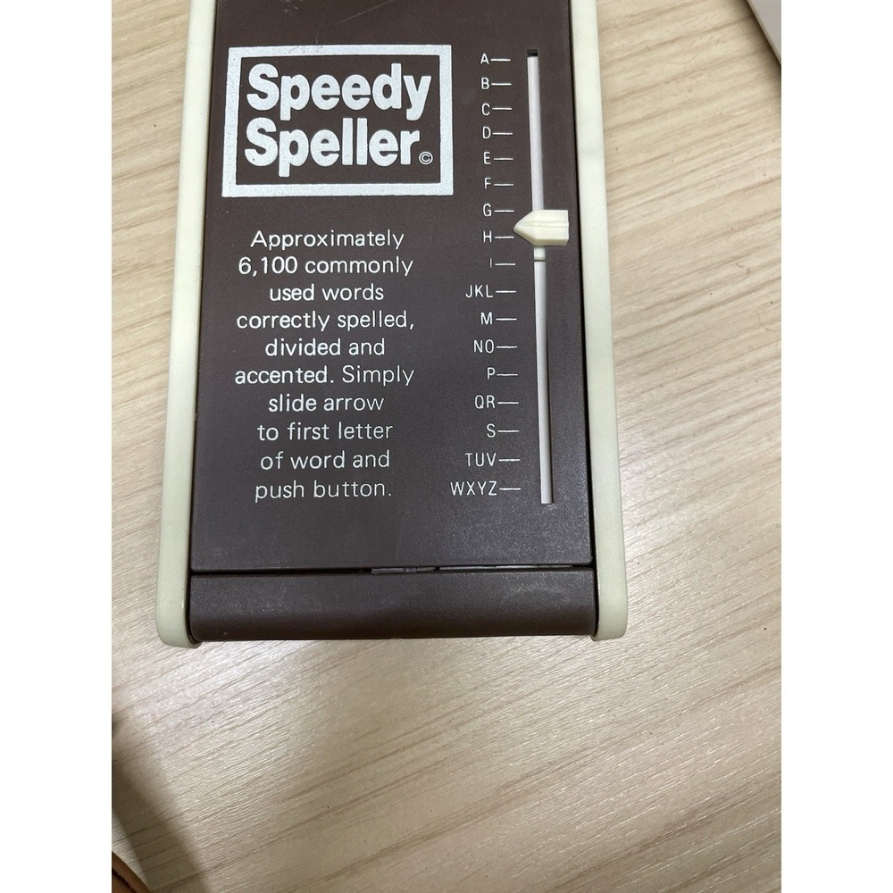 1978 Speedy Speller Secretary‎ Helper Works